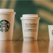 Starbucks Nhật Bản sử dụng cốc giấy cho đồ uống lạnh